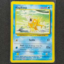Magikarp - 35/102 - Uncommon - Base Set - Pokemon Card - MP - Image 1
