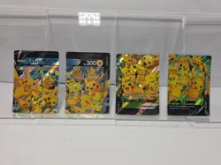 Pikachu V-Union [Set of 4] SWSH: Sword & Shield Promo Cards Holo - Image 1
