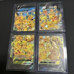 Pikachu V-Union [Set of 4] SWSH: Sword & Shield Promo Cards Holo - Image 1
