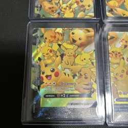 Pikachu V-Union [Set of 4] SWSH: Sword & Shield Promo Cards Holo - Image 4