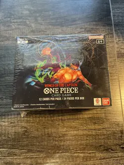 ONE PIECE WINGS OF THE CAPTAIN Booster Box Sealed New 24 packs OP-06 English - Image 1