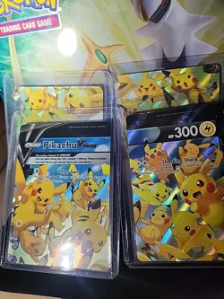 Pikachu V-Union [Set of 4] SWSH: Sword & Shield Promo Cards Holo - Image 1
