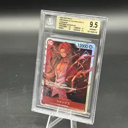 2024 One Piece Japanese Shanks, #OP09004, Emperors of the New World SR BGS 9.5 - Image 1