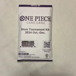 New & Sealed! One Piece Store Tournament Kit 2024 Oct - Dec OPCG 24 Vol 8 OP - Image 1
