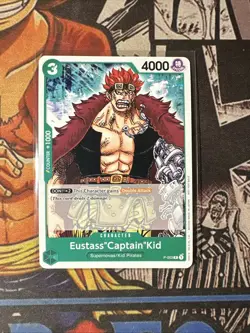 One Piece Card Game Eustass Captain Kid P-003 Promo Promotion Pack 2022 English - Image 1