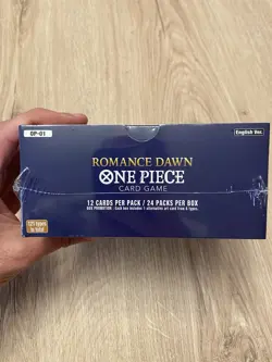 ONE PIECE TCG OP01 Romance Dawn ENG Booster Box (White Bottom) Factory Sealed - Image 4