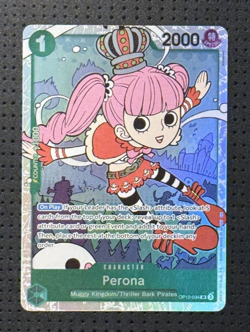 One Piece #OP12-034 Perona Super Rare SR Legacy Of The Master - Image 1