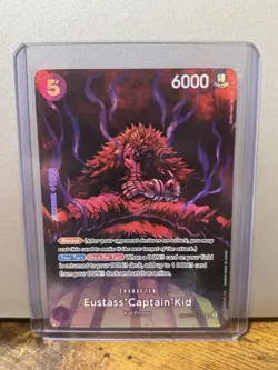 One Piece TCG Eustass "Captain" Kid OP05-074 Alt Art SP English Near Mint - Image 1