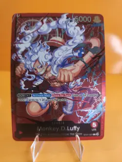 One Piece Monkey.D.Luffy ST21-001 Starter Deck Gear 5 Foil - Image 1