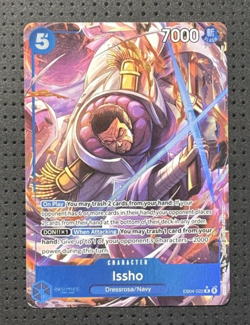 One Piece # EB04-022 Issho Rare R (Alternate Art) The Azure Sea's Seven Foil - Image 1