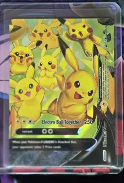 Pikachu V-Union [Set of 4] SWSH: Sword & Shield Promo Cards Holo - Image 4