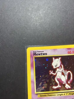 Mewtwo 010/130 Base Set 2 Holo Pokemon WOTC NM BEAUTIFUL PSA WORTHY! - Image 3