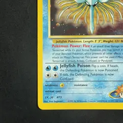 Pokemon TCG Misty's Tentacruel Gym Heroes Holo Card 10/132 Vintage WotC - Image 5