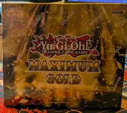 Yu-Gi-Oh Maximum Gold Display Box (5 Mini Boxes) - 1st Edition - Factory SEALED - Image 1