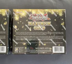Yu-Gi-Oh! Maximum Gold 1st Edition (2) Factory Sealed Mini Boxes - Image 5