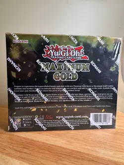 Yu-Gi-Oh! Maximum Gold 1st Edition Sealed Booster Box – Konami Factory Wrapped - Image 3