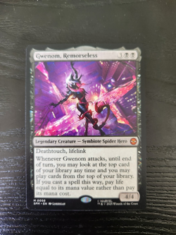 MTG Gwenom, Remorseless Non-Foil Spiderman 0056 - Image 2