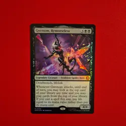 Gwenom, Remorseless | Foil | Marvel's Spider-Man | MTG | 0056 - Image 1