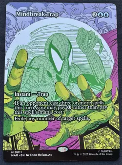 Mindbreak Trap (Borderless) Marvel Universe Eternal-Legal Regular MTG Magic - Image 1