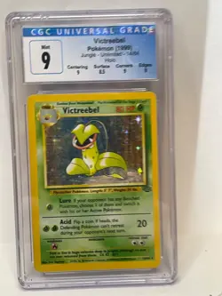 CGC 9 MINT Victreebel Holo Rare Pokemon TCG Jungle 14/64 - Image 1