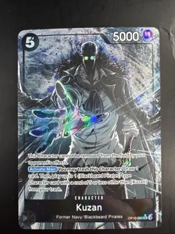 Kuzan (Parallel) OP10-082 Royal Blood Foil NM - Image 1