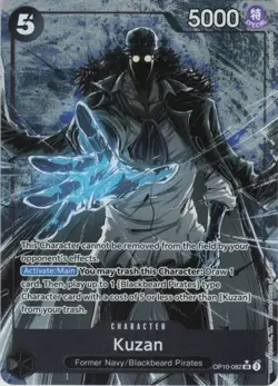 Kuzan (Parallel) SR Royal Blood OP10-082 NM Foil - Image 1