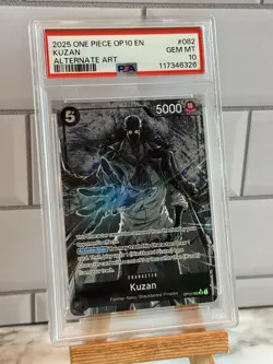 Kuzan (Parallel) OP10-082 Royal Blood Foil PSA 10 - Image 1