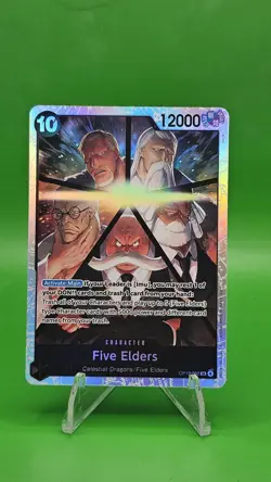 Five Elders OP13-082 SR Carrying on His Will - ONE PIECE Card Game English - Image 1