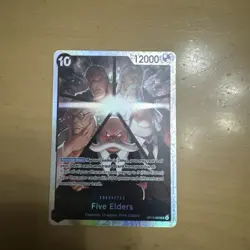 Five Elders OP13-082 SR Carrying on His Will - ONE PIECE Card Game English - Image 1