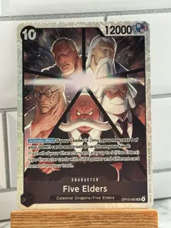 Five Elders OP13-082 SR Carrying on His Will - ONE PIECE Card Game English - Image 1