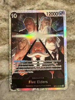 Five Elders OP13-082 SR Carrying on His Will - ONE PIECE Card Game English - Image 1