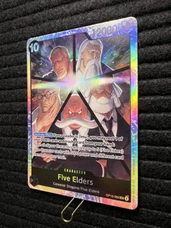 Five Elders OP13-082 SR Carrying on His Will - ONE PIECE Card Game English - Image 2