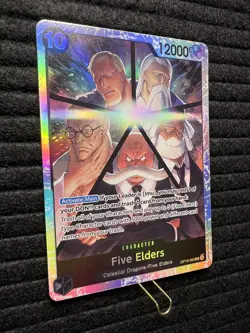 Five Elders OP13-082 SR Carrying on His Will - ONE PIECE Card Game English - Image 3
