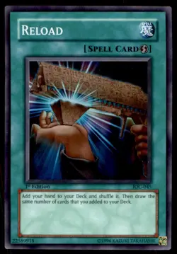 Yu-Gi-Oh! Reload #IOC-045 1st Edition Light Play - Image 1