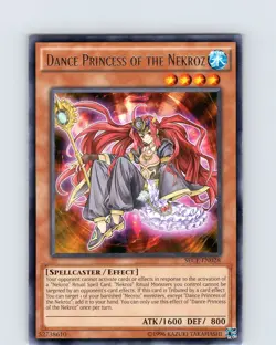 Yu-Gi-Oh TCG Dance Princess Of The Nekroz SECE-EN028 Unlimited Rare Card NM - Image 1