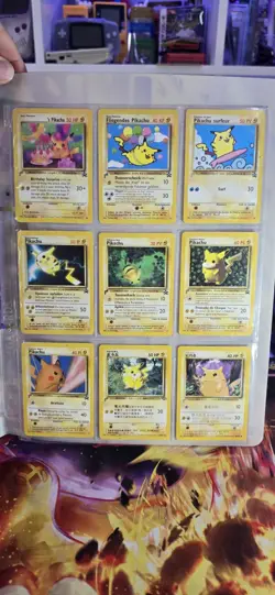 Pokemon TCG 2000 Pikachu World Collection 9 Card Set Complete - Image 2