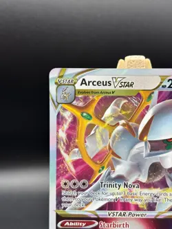 Arceus VSTAR 123/172 SWSH09: Brilliant Stars Ultra Rare Pokemon Card 123/172 - Image 3