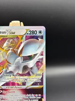 Arceus VSTAR 123/172 SWSH09: Brilliant Stars Ultra Rare Pokemon Card 123/172 - Image 4
