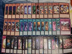 Yugioh 43 Card Onomat Ryzeal Deck Core Ext Dododo Detonator Duo Drive Sword - Image 1