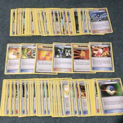 Pokemon Trainer Cards / Items Lot Of 99 Used 2015+ XY Era, Evolutions+ Others - Image 1