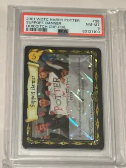 Harry Potter Trading Card Game 2001 Wizards of the Coast PSA Graded Card Lot x6 - Image 2