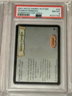 Harry Potter Trading Card Game 2001 Wizards of the Coast PSA Graded Card Lot x6 - Image 3