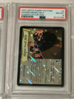 Harry Potter Trading Card Game 2001 Wizards of the Coast PSA Graded Card Lot x6 - Image 4