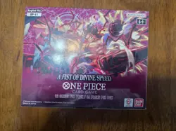 One Piece Card Game A FIST OF DIVINE SPEED OP-11 Booster Box English SEALED - Image 1