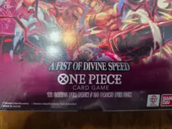 One Piece Card Game A FIST OF DIVINE SPEED OP-11 Booster Box English SEALED - Image 2