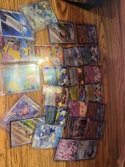 Pokemon Lot Cards Full Arts And Bulk Cards - Image 1