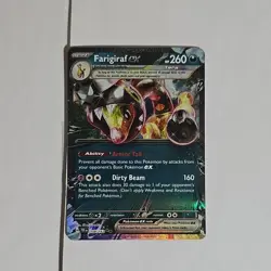 Lot of 9 Pokemon TCG Cards Farigiraf ex Zoroark V Lumineon V Holo V ex - Image 2