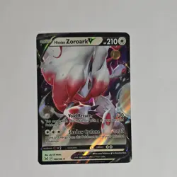 Lot of 9 Pokemon TCG Cards Farigiraf ex Zoroark V Lumineon V Holo V ex - Image 4