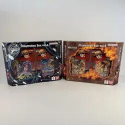 One Piece Card Game Illustration Box Vol. 5 & 6 Set - Factory Sealed NEW - Image 1