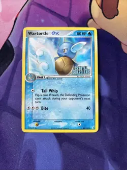 Wartortle - 43/100 - Pokemon Crystal Guardians Reverse Holo Card *Pen Damage* - Image 1
